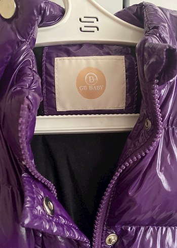 Zara Mor Parlak Kız Çocuk Montu