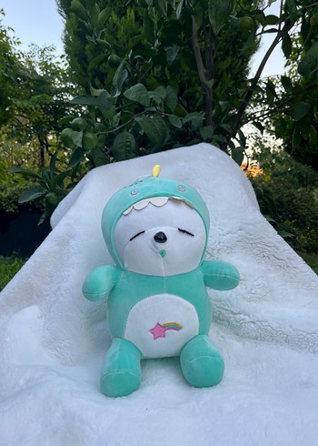 Pastel Turkuaz Peluş Oyuncak Ayıcık