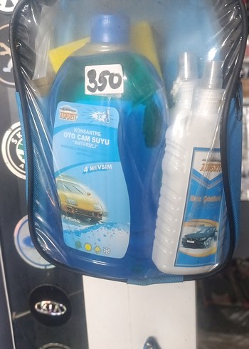 4 Mevsim Konsantre Cam Suyu 350 ml ve 2 Adet buz çözücü