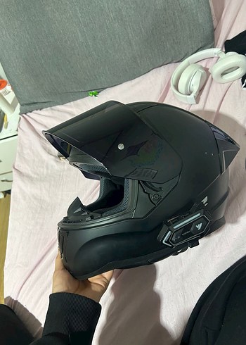 Siyah LS2 Rapid II Motosiklet Kaskı - Görsel 5