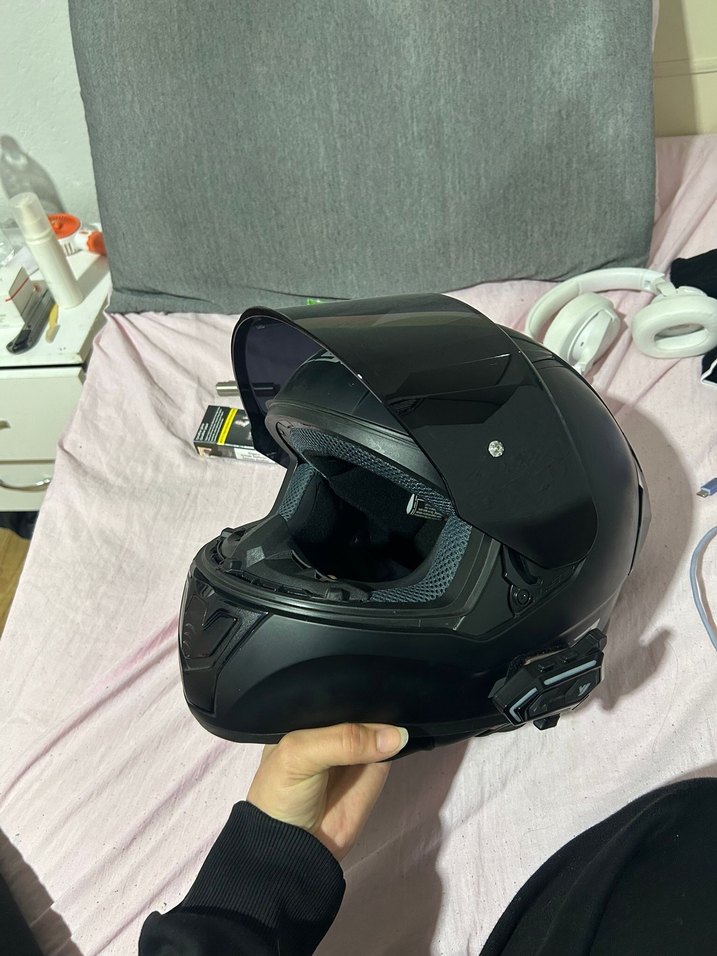 Siyah LS2 Rapid II Motosiklet Kaskı - Görsel 2