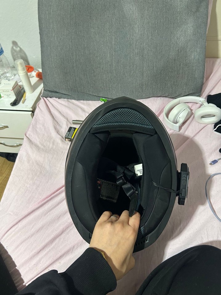 Siyah LS2 Rapid II Motosiklet Kaskı - Görsel 4