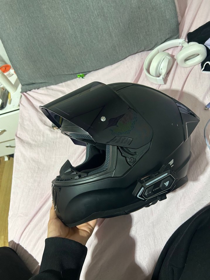 Siyah LS2 Rapid II Motosiklet Kaskı - Görsel 5