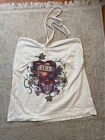 Ed hardy tişört crop