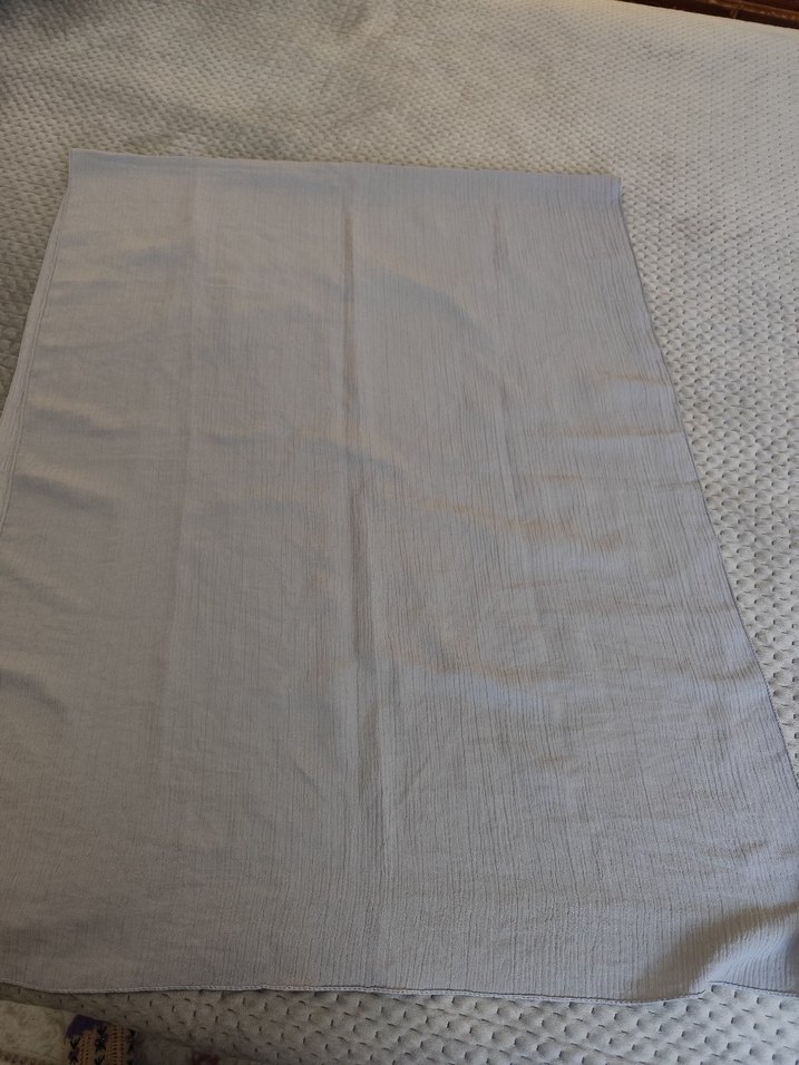 Gri Pileli Kadın Şal - Görsel 2