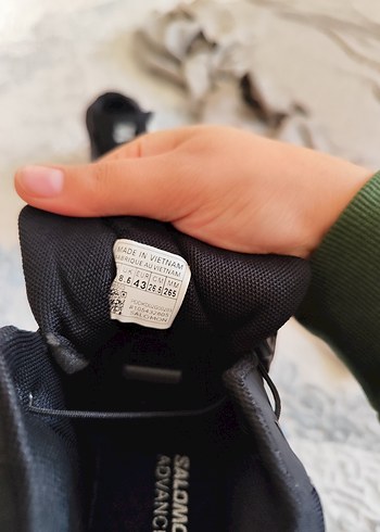 Salomon Siyah Erkek Spor Bot - ipli - Görsel 3