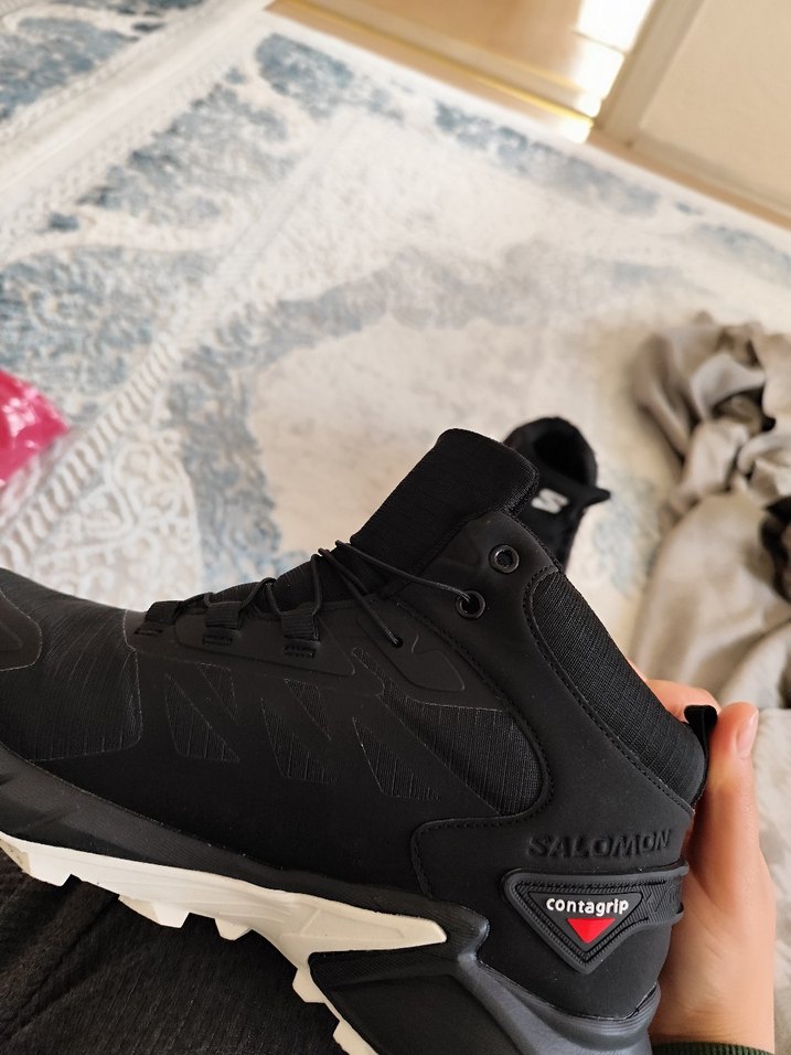 Salomon Siyah Erkek Spor Bot - ipli - Görsel 4