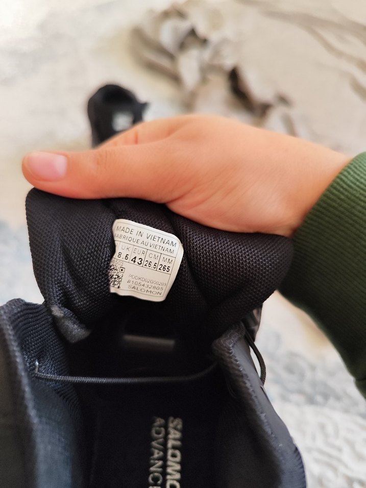 Salomon Siyah Erkek Spor Bot - ipli - Görsel 3