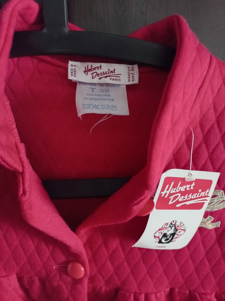 Vintage Uzun Kollu Kadın Sabahlık - Görsel 2