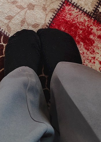 Gri Midi Fit Çorap