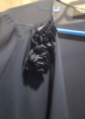 Yessica siyah şifon ceket - Görsel 4