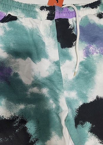 Bağlama Desenli Rahat Pantolon&eşofman - Görsel 2