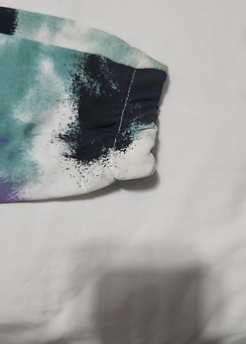 Bağlama Desenli Rahat Pantolon&eşofman - Görsel 4