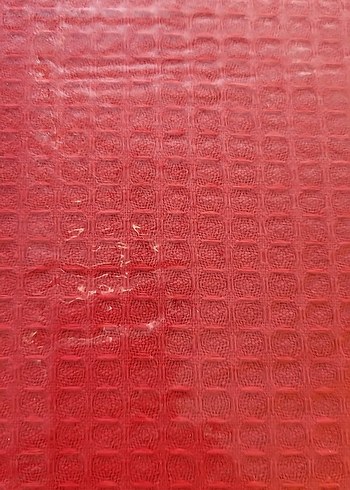 kırmızı Pike Yatak Örtüsü - Görsel 5