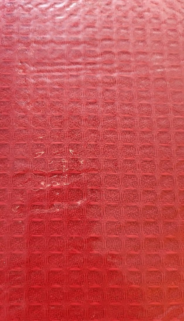 kırmızı Pike Yatak Örtüsü - Görsel 5