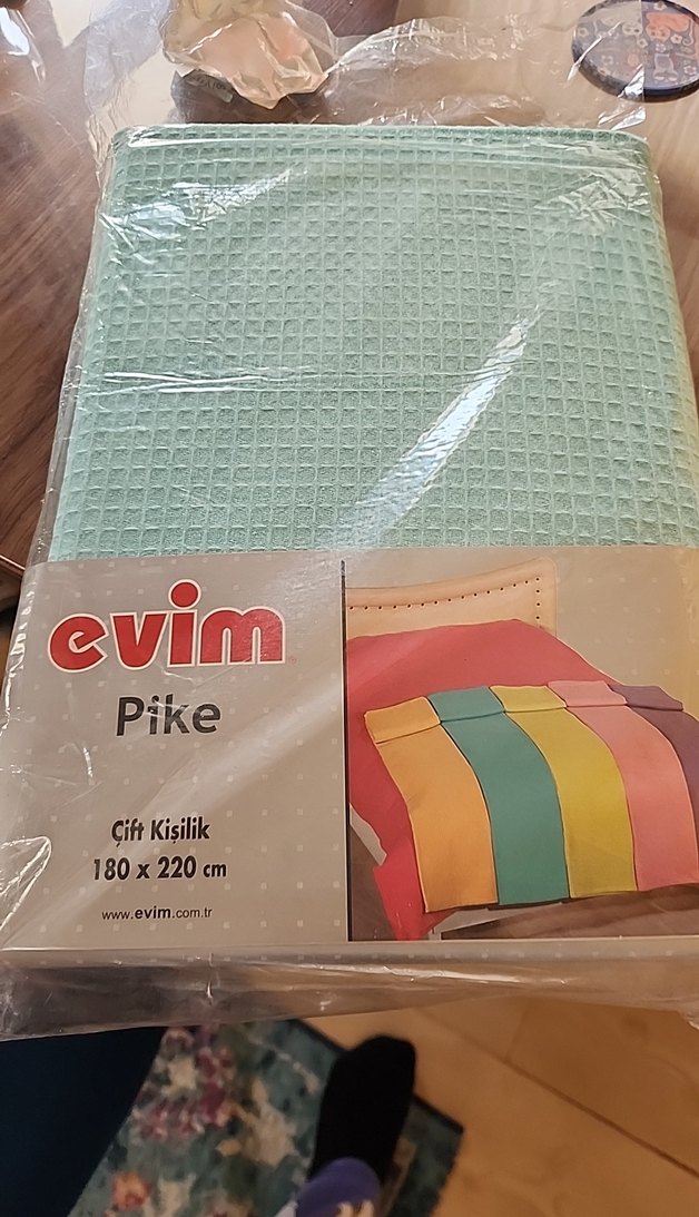 Evim Çift Kişilik Pike 180x220 cm - Görsel 3