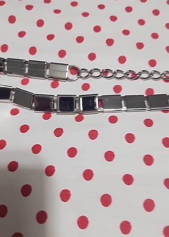 Gümüş rengi Zincir Detaylı Kadın kemer - Görsel 2