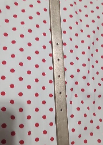 Altın dore Deri Kadın Kemer - Görsel 2