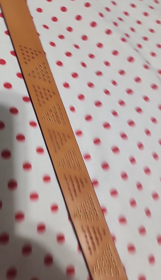 Bej Deri Tokalı Kadın Kemer - Görsel 2