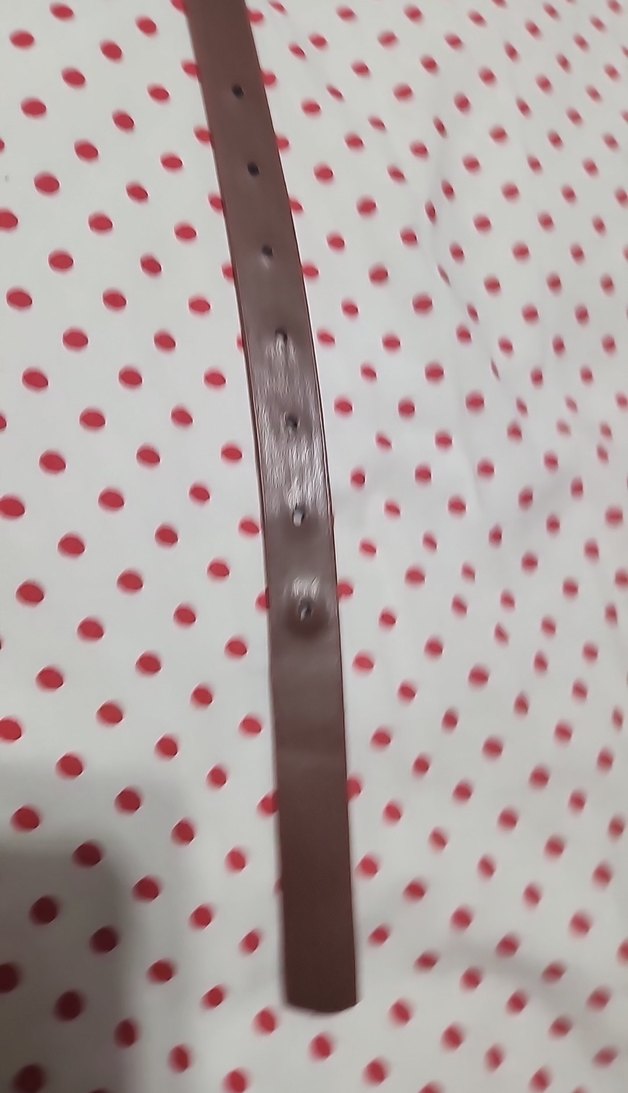 Kahverengi Deri Tokalı Kadın Kemer - Görsel 2