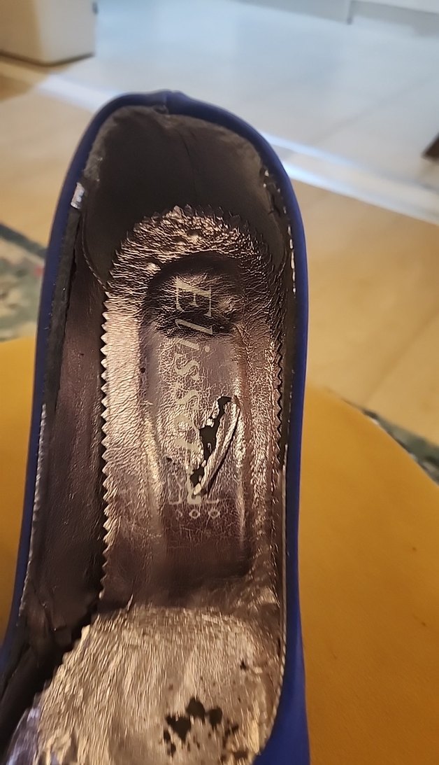 Kadın Mavi Yüksek Topuklu Stiletto - Görsel 5