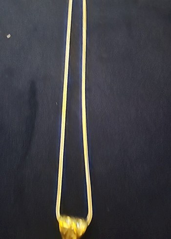 925 ayar gümüş. 
Parlak Zincir Detaylı  Bohem Kolye - Görsel 3