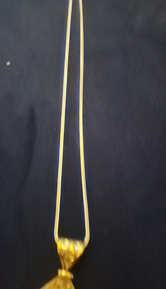 925 ayar gümüş. 
Parlak Zincir Detaylı  Bohem Kolye - Görsel 3