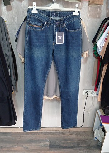 gant marka Mavi Regular Fit Denim Erkek Kot Pantolon
