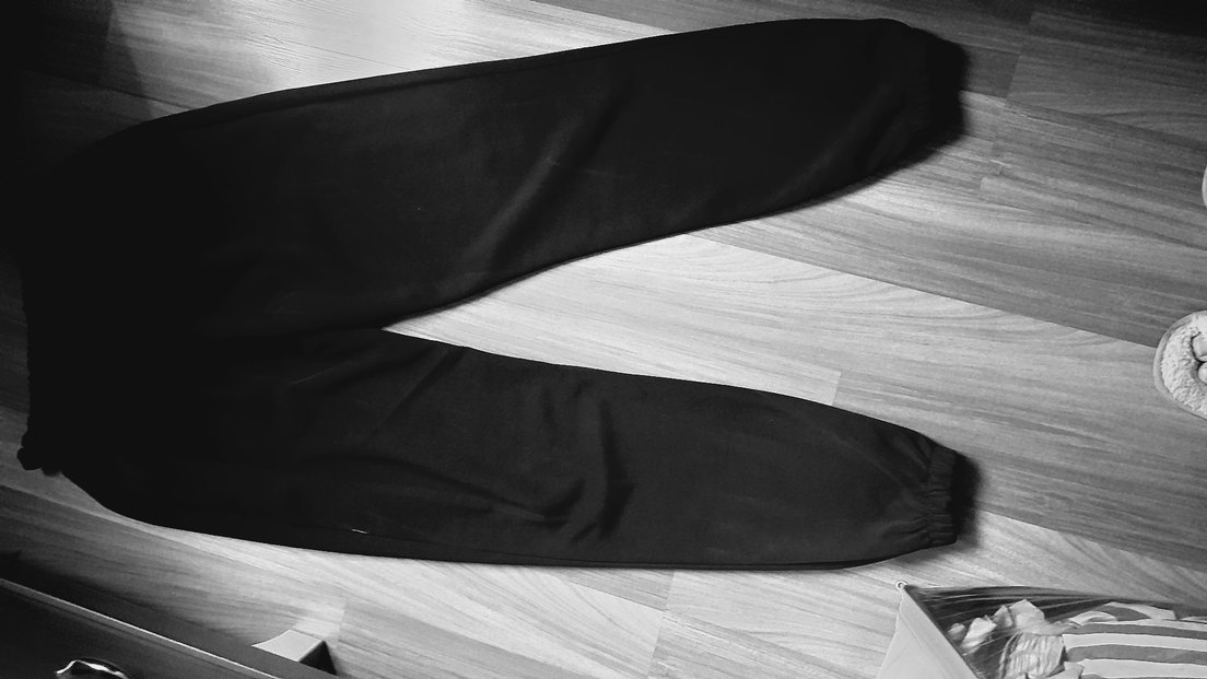 Siyah Kadın spor pantolon - Görsel 2