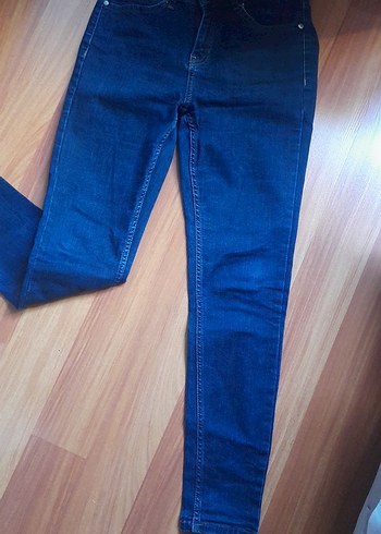 Fabrika Lacivert Kadın jean %98 pamuk likralı - Görsel 5