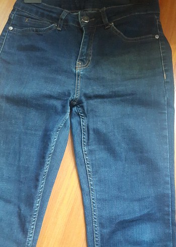 Fabrika Lacivert Kadın jean %98 pamuk likralı - Görsel 3
