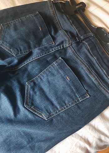 Fabrika Lacivert Kadın jean %98 pamuk likralı - Görsel 2