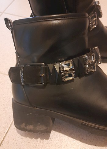 Siyah  Kadın Bot - Görsel 3