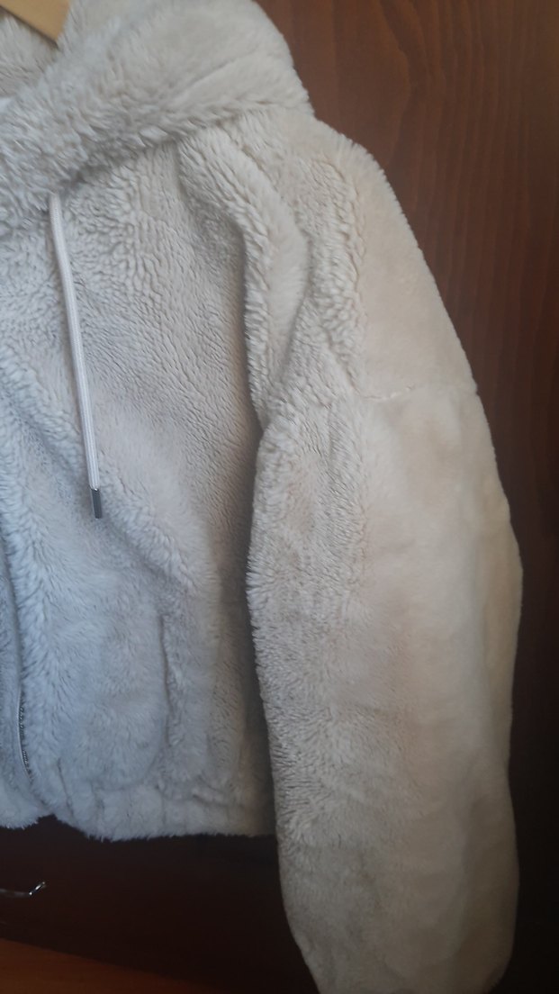 Bershka Kadın Kapüşonlu Kışlık Mont - Görsel 2