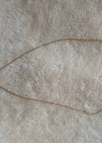 Taşlı çelik kolye - Görsel 2