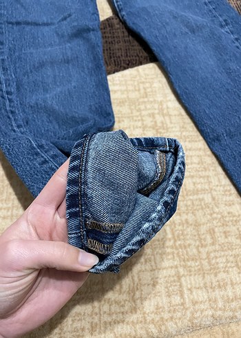 Kadın Mavi Kot Pantolon levis - Görsel 4