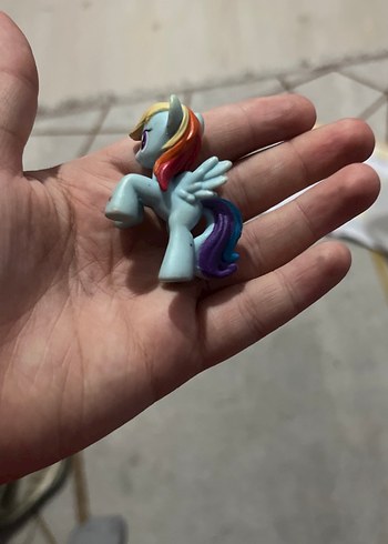 Rainbowdash Mini my little pony Figürü - Görsel 3