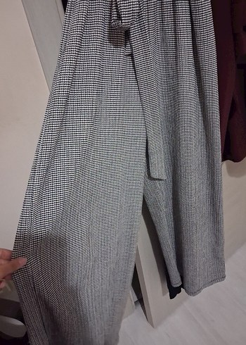 Gri Kareli Pilili tulum - Görsel 3