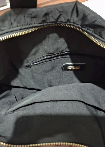 Siyah Fermuarlı Kadın Günlük Çanta - Görsel 2