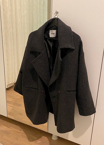 Midi Kadın Yün Kaban Astarlı - Görsel 3