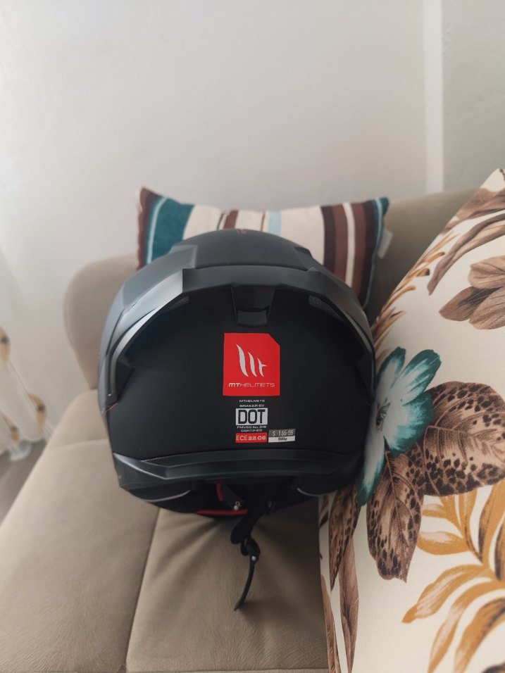 MT Braker SV Full Face Motor Kaskı - Görsel 4