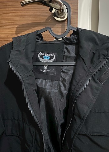 Fermuarlı Siyah Erkek Street Wear Mont