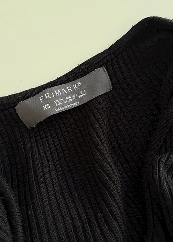 Bağlamalı Siyah V Yaka Kadın Hırka - Görsel 2