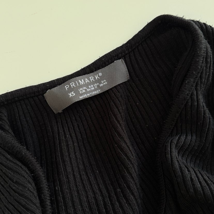 Bağlamalı Siyah V Yaka Kadın Hırka - Görsel 2