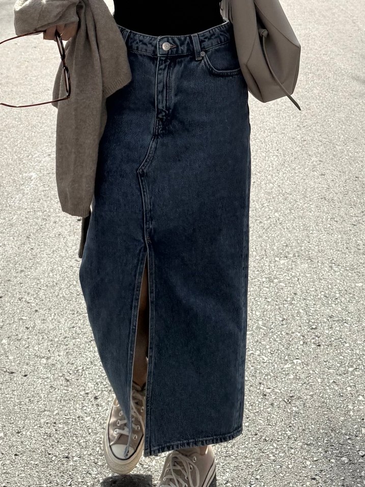 Midi Kot Kalem Etek - Görsel 2