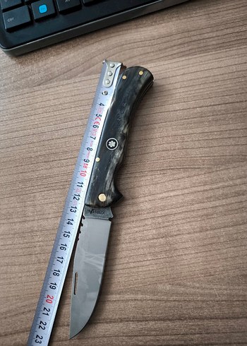 kristal Yatağan el yapımı çakı - Görsel 2