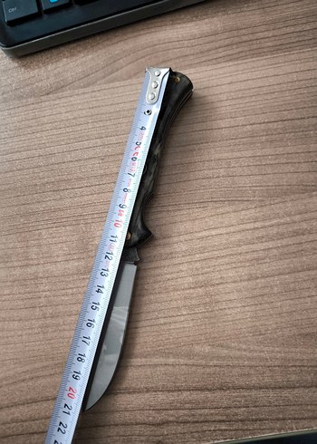 kristal Yatağan el yapımı çakı - Görsel 3