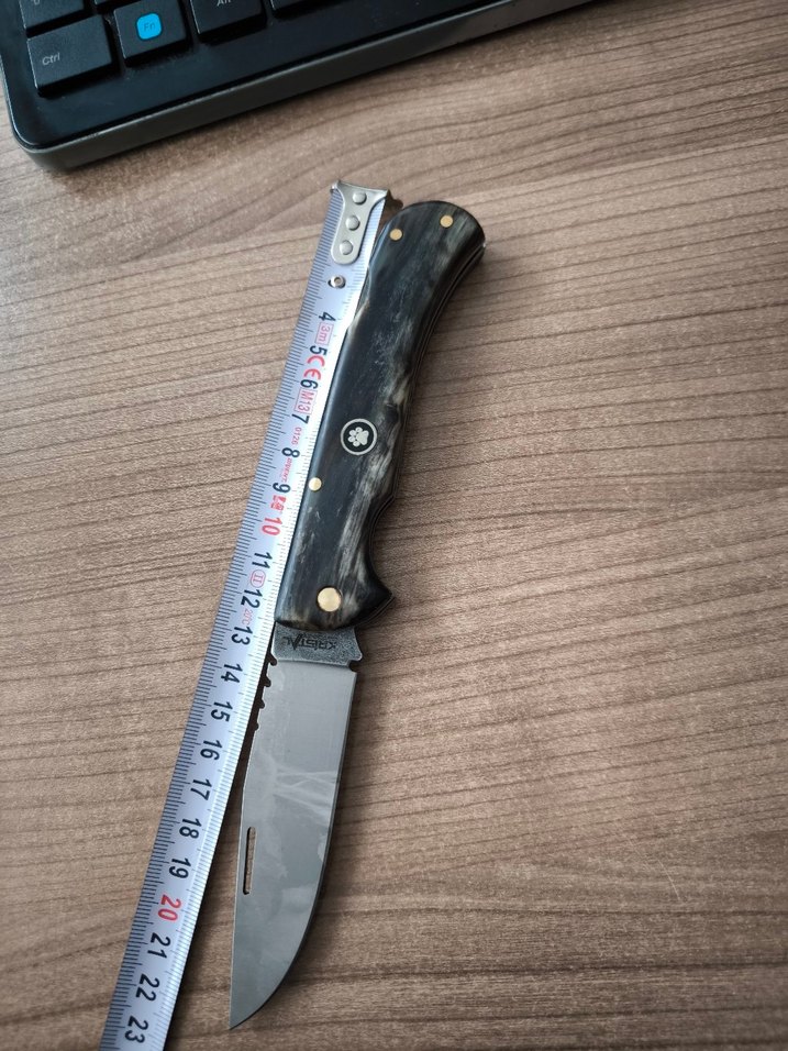 kristal Yatağan el yapımı çakı - Görsel 2