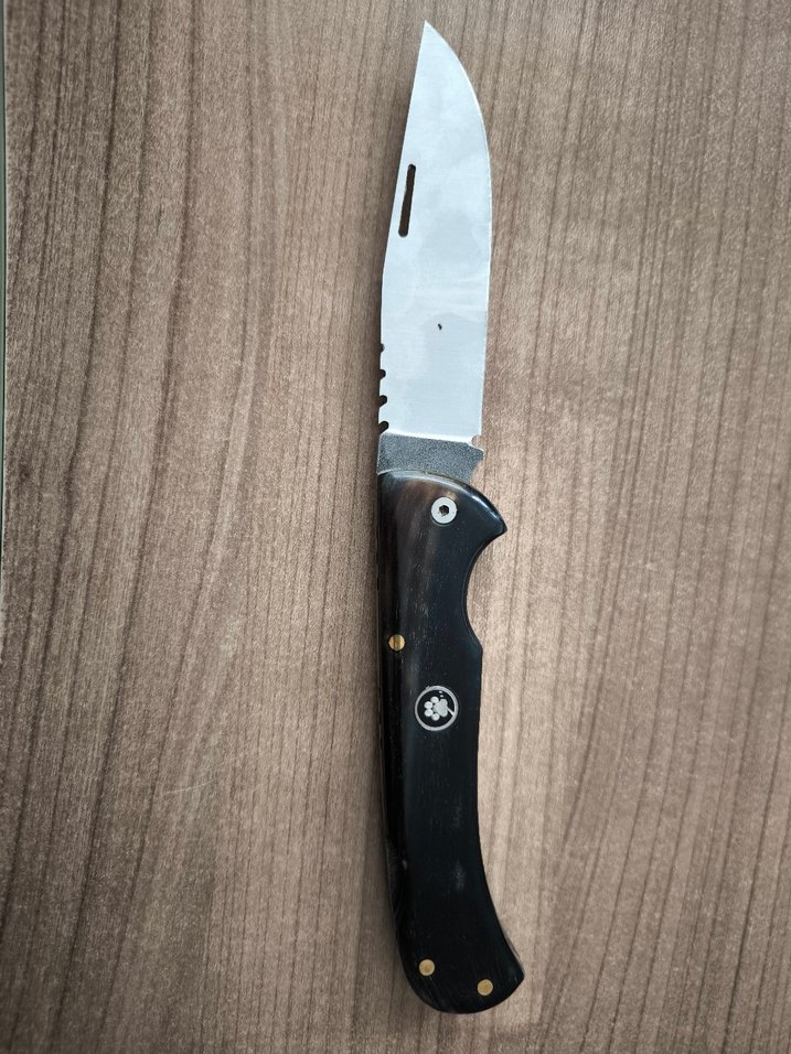 kristal Yatağan el yapımı çakı - Görsel 4