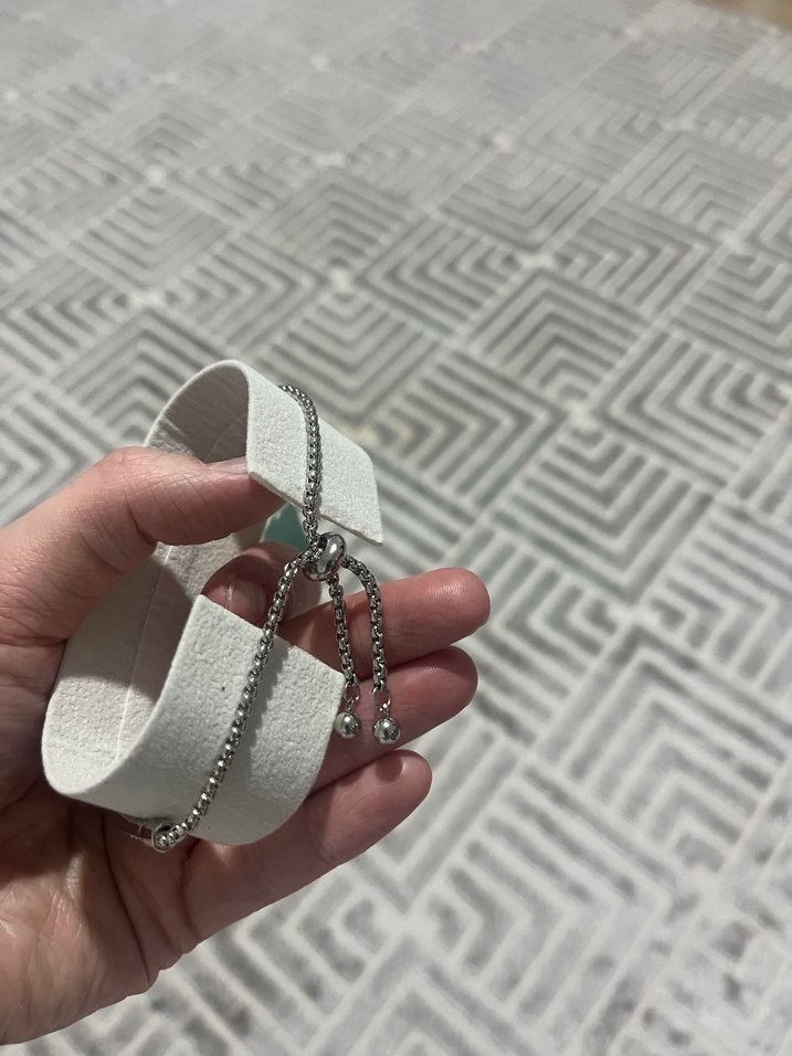 Beyaz Payetli Modern Klasik Kadın Saati - Görsel 3